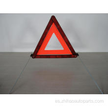 triángulo de advertencia reflectante de emergencia